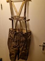 Lederhose set met vest en schoenen - Oktoberfest/Carnaval, Maat 52/54 (L), Carnaval, Ophalen of Verzenden, Zo goed als nieuw
