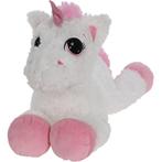 Lieve pluche eenhoorn wit 70cm, Verzenden, Nieuw, Overige typen