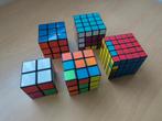 5 Rubiks cube kubussen 2, 3, 3, 4 en 5, Ophalen of Verzenden, Zo goed als nieuw