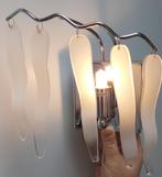 Wandlampje met snoerdimmer en glazen pegels, Huis en Inrichting, Ophalen of Verzenden, Nieuw, Glas