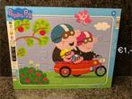 Peppa Pig Puzzels, Kinderen en Baby's, Ophalen of Verzenden, 10 tot 50 stukjes, Zo goed als nieuw, 2 tot 4 jaar