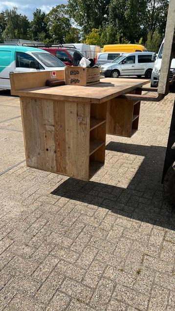 Werkblad ca. 80x200cm 40 mm dik of buro beschikbaar voor biedingen