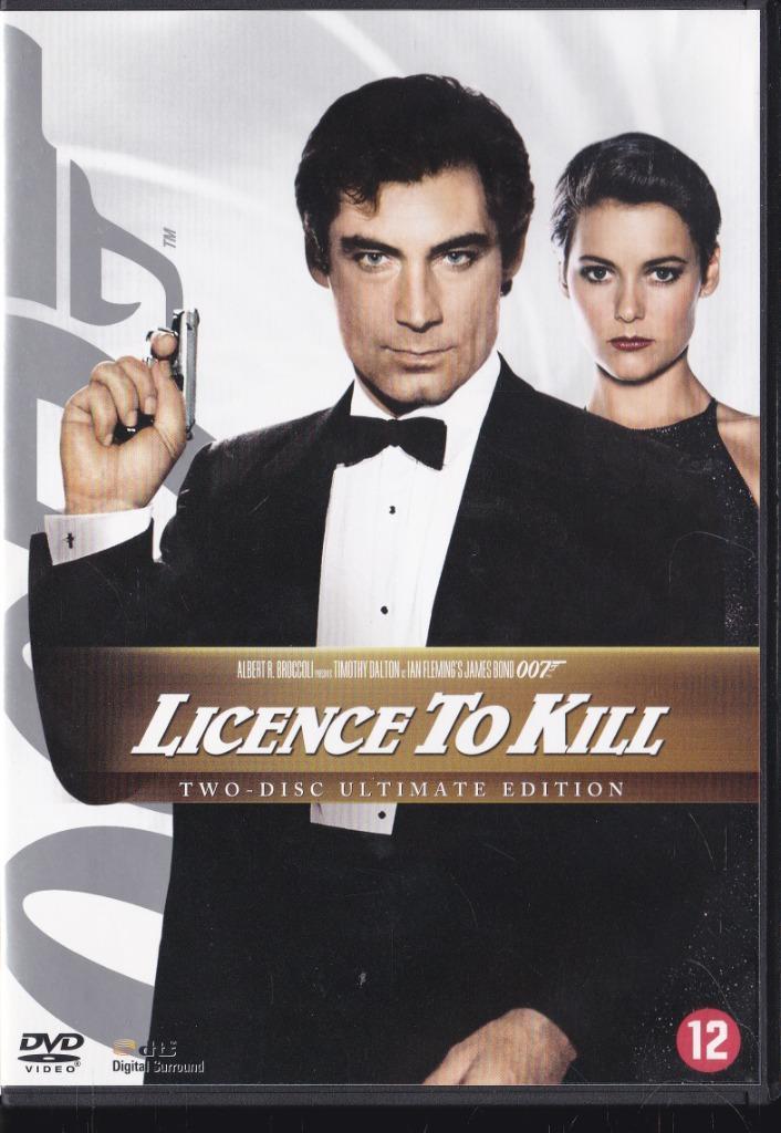 James Bond - License to kill ֎ Timothy Dalton, Carey Lowell, Cd's en Dvd's, Dvd's | Actie, Zo goed als nieuw, Actie, Boxset, Vanaf 12 jaar