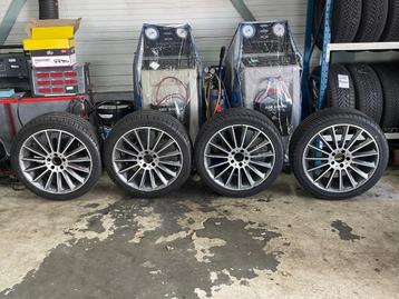 Mercedes-Benz AMG Velgen 19 inch met nieuwe banden beschikbaar voor biedingen