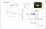 901478	Gouda	ZH 1960	Stadhuis	Gelopen met postzegel, Ophalen of Verzenden, 1940 tot 1960, Gelopen, Zuid-Holland