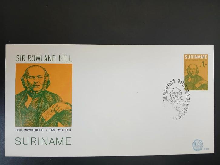 Suriname 1979 - FDC E036, Postzegels en Munten, Postzegels | Eerstedagenveloppen, Onbeschreven, Rest van de wereld, Ophalen of Verzenden