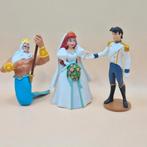 3x Kleine Zeemeermin Little Mermaid Ariel Eric Disney, Verzenden, Pocahontas of Kl. Zeemeermin, Gebruikt, Beeldje of Figuurtje