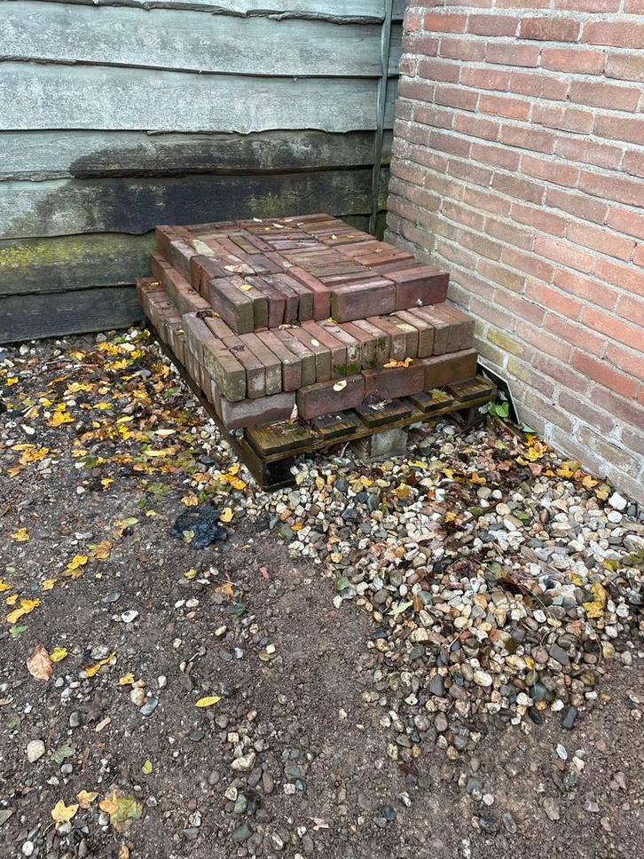 Gebruikte Klinkers - Gratis Op Te Halen!, Tuin en Terras, Tegels en Klinkers, Gebruikt, Klinkers, Beton, 5 tot 10 m², Ophalen