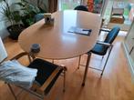 eettafel/bureau zonder stoelen., Huis en Inrichting, Tafels | Eettafels, 50 tot 100 cm, 150 tot 200 cm, Gebruikt, Ophalen
