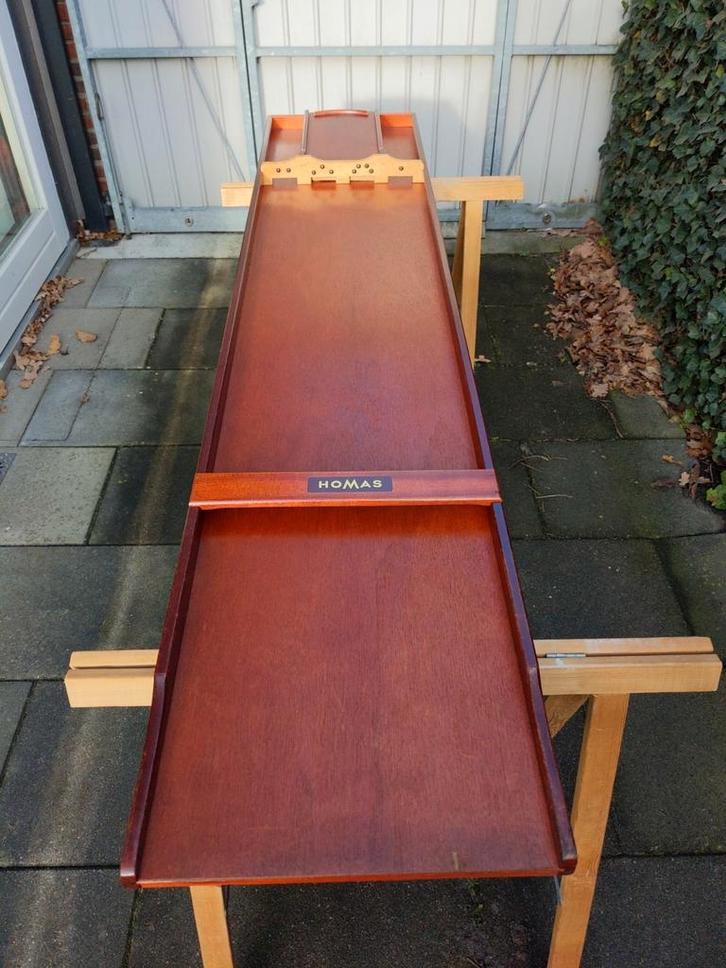 Homas S60 sjoelbak wedstrijdformaat, Hobby en Vrije tijd, Gezelschapsspellen | Bordspellen, Gebruikt, Ophalen