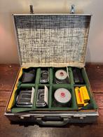 Hasselblad kist 1970 500C body lenzen magazijnen familiestuk, Ophalen, Gebruikt, Spiegelreflex, Overige Merken