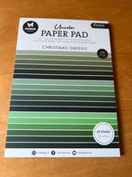 Studio light paperpad 3 christmas green, Ophalen of Verzenden, Zo goed als nieuw, Kerst