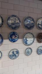 diverse Delfts Blauwe Wandborden groot en middel duchattel, Ophalen of Verzenden