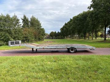 VELDHUIZEN Be oplegger semi dieplader 5.5 TON BREED 2.50 CM beschikbaar voor biedingen