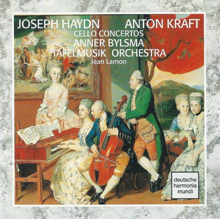 Kraft & Haydn: Celloconcerten door Anner Bylsma, Cd's en Dvd's, Cd's | Klassiek, Zo goed als nieuw, Orkest of Ballet, Classicisme