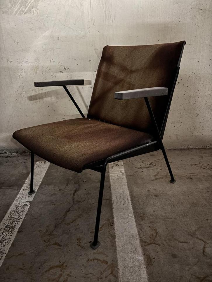 Oase Fauteuil (stoffen bekleding), Wim Rietveld voor Ahrend, Huis en Inrichting, Fauteuils, Gebruikt, Stof, 50 tot 75 cm, 75 tot 100 cm