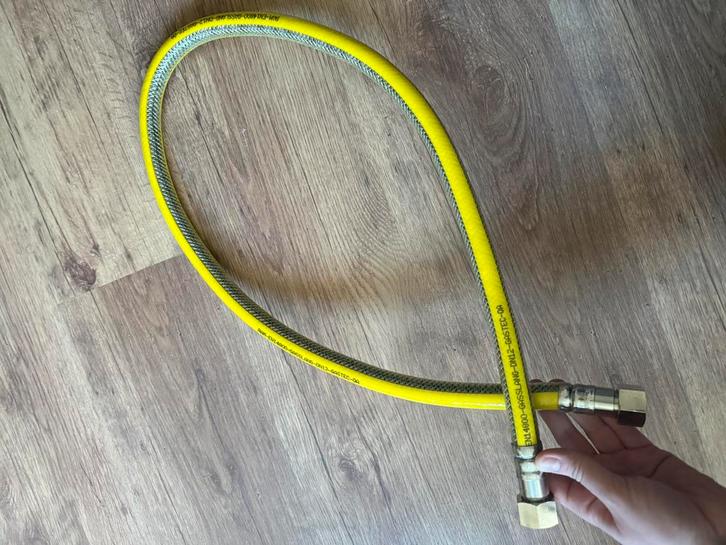 Gasslang, Witgoed en Apparatuur, Onderdelen en Toebehoren, Zo goed als nieuw, Ophalen of Verzenden