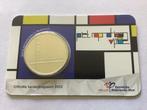 Coincard 150 jaar Piet Mondriaan vijfje 2022 UNC, Euro's, Ophalen of Verzenden