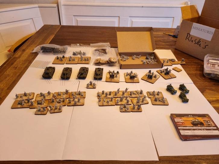 flames of war winter soviet leger, Hobby en Vrije tijd, Wargaming, Zo goed als nieuw, Historisch, Ophalen of Verzenden