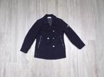Stone Island peacoat jas zwart – maat 152, Ophalen of Verzenden, Zo goed als nieuw, Stone Island, Jongen