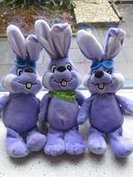 Konijn haas paashaas merk Milka paars met blauwe bril groe, Ophalen of Verzenden, Zo goed als nieuw, Konijn