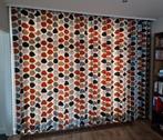Vintage gordijn met wave, Huis en Inrichting, Ophalen, Overige kleuren, 200 cm of meer, Vintage