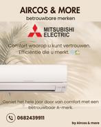 Airco Montage - Onderhoud - In bedrijf stelling  Mitsubishi, Ophalen, Verwarmen, Afstandsbediening, Nieuw