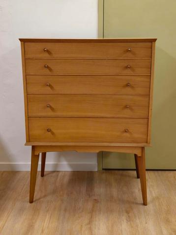 Vintage Alfred Cox Design Ladekast Ladekastje Kast Kastje 
 beschikbaar voor biedingen