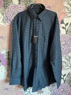 Paul&shark heel mooi net overhemd maat 47, Ophalen, Blauw, C, Zo goed als nieuw