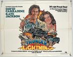 Thunder & Lightning (1977) - Originele filmposter, Verzamelen, Posters, Verzenden, A1 t/m A3, Film en Tv, Rechthoekig Staand