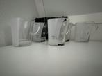 5 Senseo Glazen Douwe Egberts, Huis en Inrichting, Keuken | Servies, Gebruikt, Overige typen, Ophalen of Verzenden, Glas