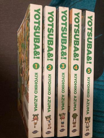 Yotsuba Manga Engels Vol. 1-5 beschikbaar voor biedingen