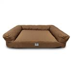 Dierboetiek Topmast Hondensofa - Kussen - Bruin - 73x50cm, Dieren en Toebehoren, Hondenmanden, Verzenden, Nieuw, Stof