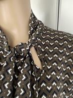 F1323 Nieuw Kocca maat S=36/38 jurk olijf-groen/bruin, Kleding | Dames, Bruin, Kocca, Nieuw, Ophalen of Verzenden