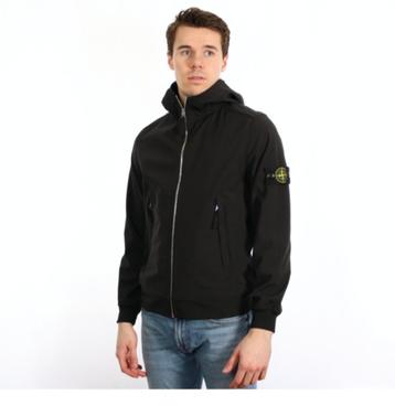 Stone Island Zomer/ Lente / Herfst Jas Maat M Zwart Nieuw beschikbaar voor biedingen