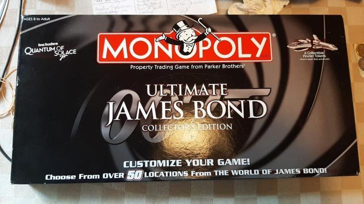 bordspel nieuw Monopoly James Bond 007 ultimate Monopolie, Hobby en Vrije tijd, Gezelschapsspellen | Bordspellen, Nieuw, Een of twee spelers