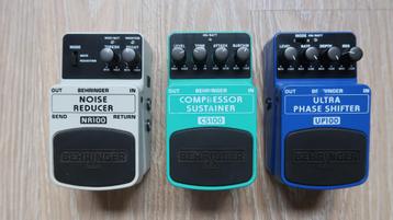 3x Behringer effect-pedaaltje beschikbaar voor biedingen