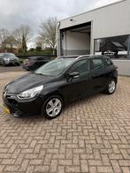 Renault Clio 1.2 TCE 88KW Estate EDC 2014 Zwart Automaat, Auto's, Renault, 4 cilinders, Origineel Nederlands, 19 km/l, Onderhoudsboekje