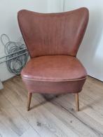 Cocktail stoeltje skai, Huis en Inrichting, Ophalen, Gebruikt, 50 tot 75 cm