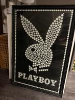 Zwarte lijst met poster, Ophalen, Gebruikt, Hout, 75 cm of meer