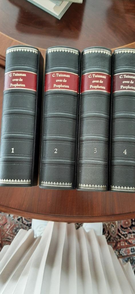 Over de propheten, 4 dln., Carolus Tuinman, Boeken, Godsdienst en Theologie, Nieuw, Christendom | Protestants, Ophalen of Verzenden