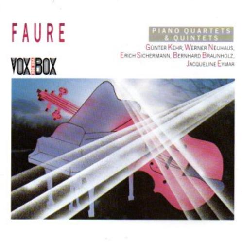 2CD Fauré: Piano Quartets & Quintets, Cd's en Dvd's, Cd's | Klassiek, Zo goed als nieuw, Kamermuziek, Classicisme, Ophalen of Verzenden