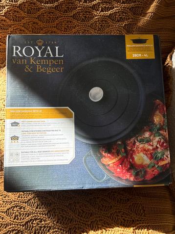 Braadpan kempen en begeer beschikbaar voor biedingen