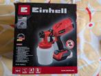 Einhell accu verfspuit TC-SY 18/60 Li, Ophalen of Verzenden, Zo goed als nieuw, Verfspuit of Verfpomp