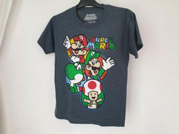 Super Mario Bros t-shirt. Maat 140-146. Nieuw.  beschikbaar voor biedingen