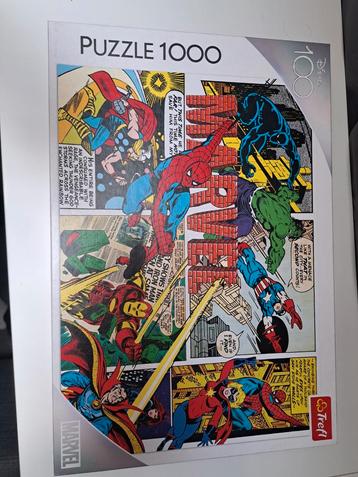 Marvel Puzzel - 1000 Stukjes beschikbaar voor biedingen