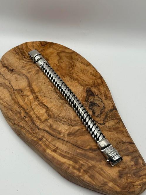 “BEN XL” buddha to buddha 22cm, maat: E+, Sieraden, Tassen en Uiterlijk, Armbanden, Zo goed als nieuw, Zilver, Zilver, Ophalen of Verzenden