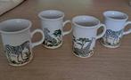 4 keramische bekers van het merk "Churchill England" ) igst, Ophalen of Verzenden