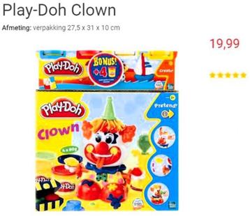 Kinderspeelgoed - creatief - Play-Doh Clown [Box C - 353] beschikbaar voor biedingen