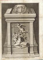 Jan Caspar Philips ets "Pronk-Graf van Heere Hugo de Groot", Antiek en Kunst, Kunst | Etsen en Gravures, Ophalen